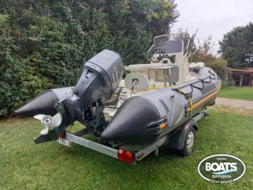 Zodiac zodiac open pro 550 + remorque