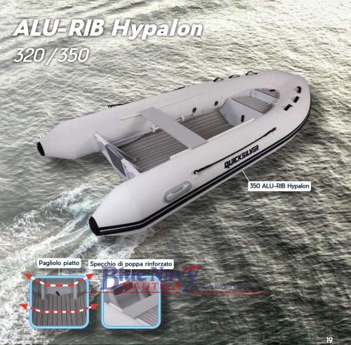 Quicksilver gommoni 320cm-350cm alu-rib in hypalon